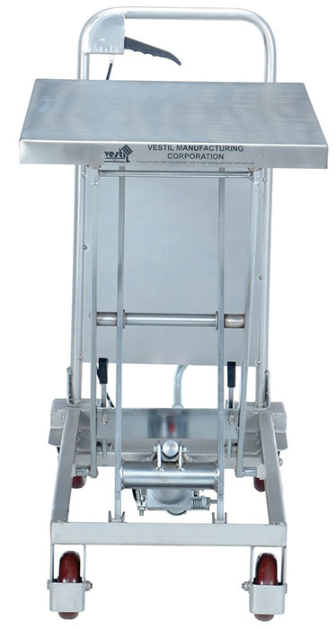  Partial Stainless Steel Lift Cart