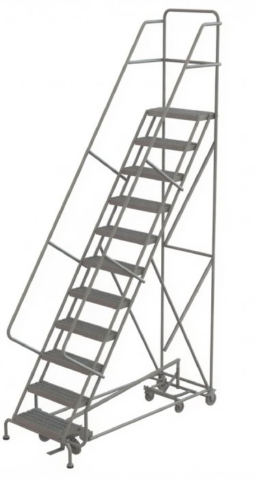 Tri Arc 11 Step All Direction Rolling Ladder