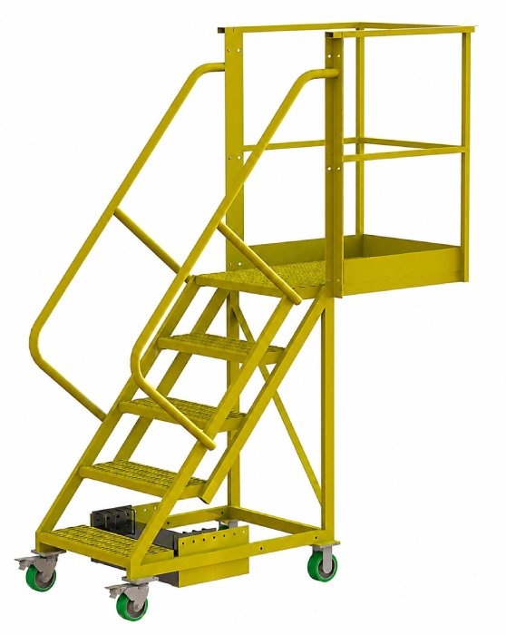 Tri Arc 5 Step Cantilever Ladder