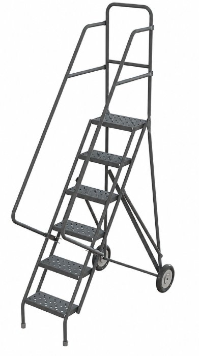 Tri Arc 6 Step Tilt And Roll Ladder
