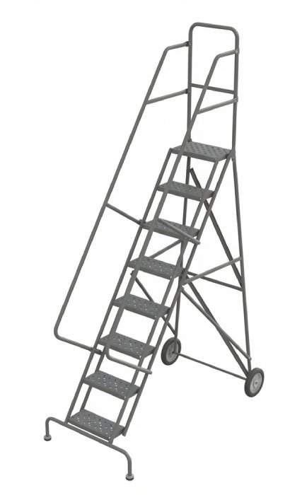 Tri Arc 8 Step Tilt And Roll Ladder
