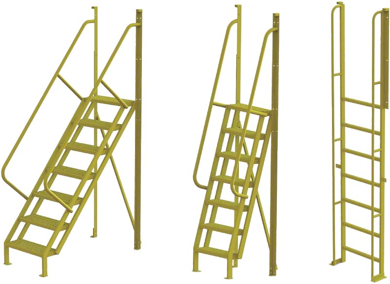 Tri Arc 7 Step Crossover Ladder Stairs