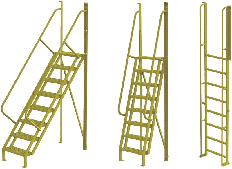 Tri Arc 8 Step Crossover Ladder Stairs