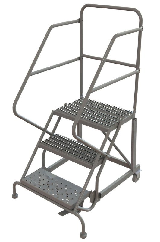 Tri Arc 3 Step Easy Climb Ladder- 24 Inches Wide