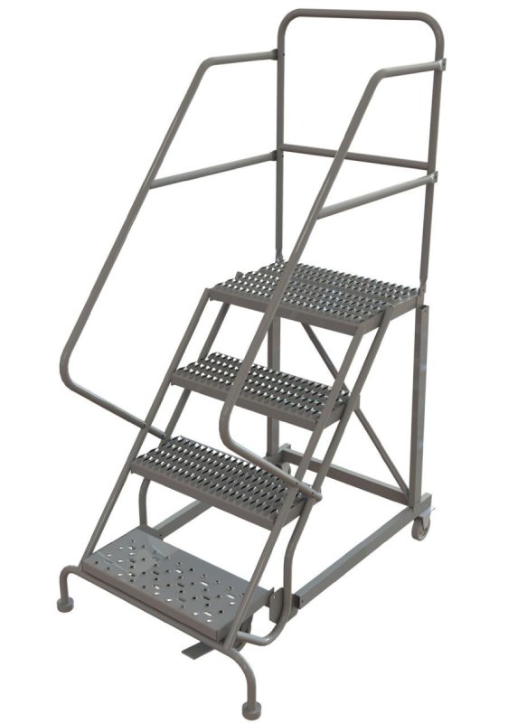 Tri Arc 4 Step Easy Climb Ladder- 24 Inches Wide