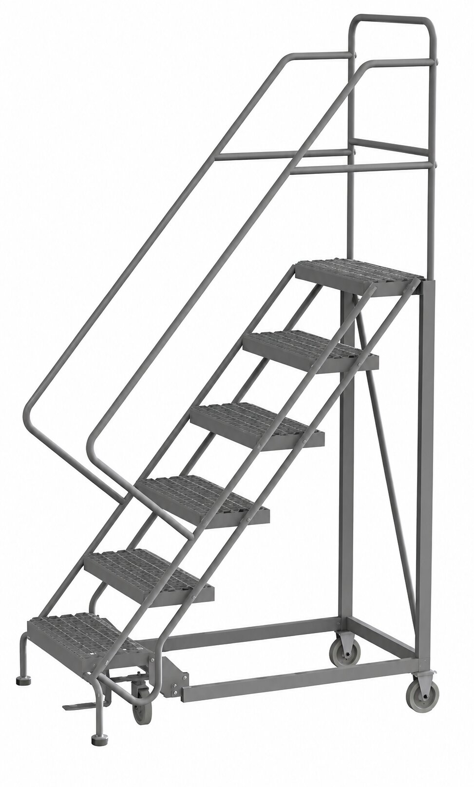 Tri Arc 6 Step Easy Climb Ladder- 16 Inches Wide