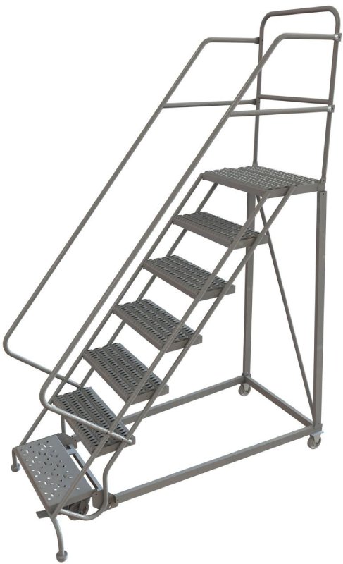 Tri Arc 7 Step Easy Climb Ladder- 24 Inches Wide