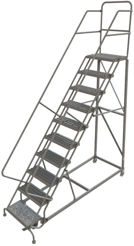 Tri Arc 10 Step Easy Climb Ladder
