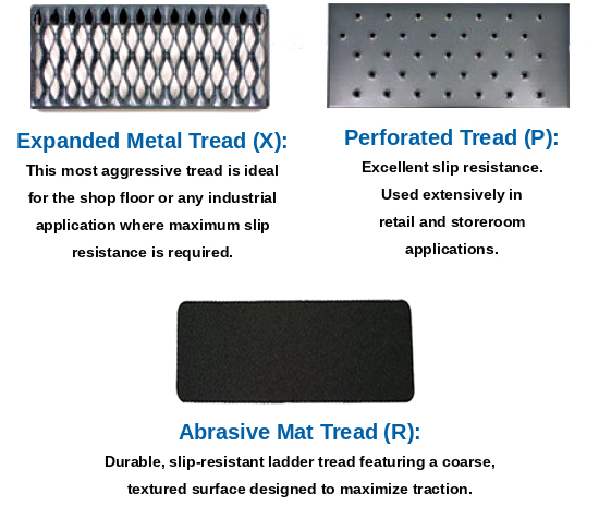 Tri Arc Step Tread