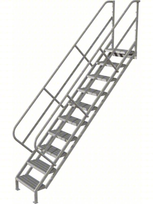 Tri Arc 10 Step Stairway Ladder