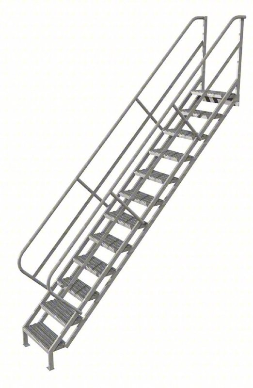 Tri Arc 12 Step Stairway Ladder