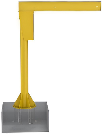 Freestanding Jib Crane 
