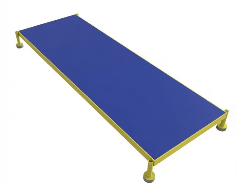 Tri Arc Adjustable Work Platform with Ergo Mat - 72 Length