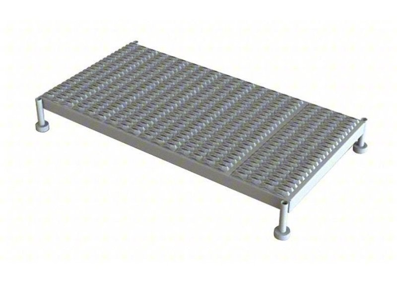Tri Arc Adjustable Work Platform with Grip Strut Tread - 48 Length