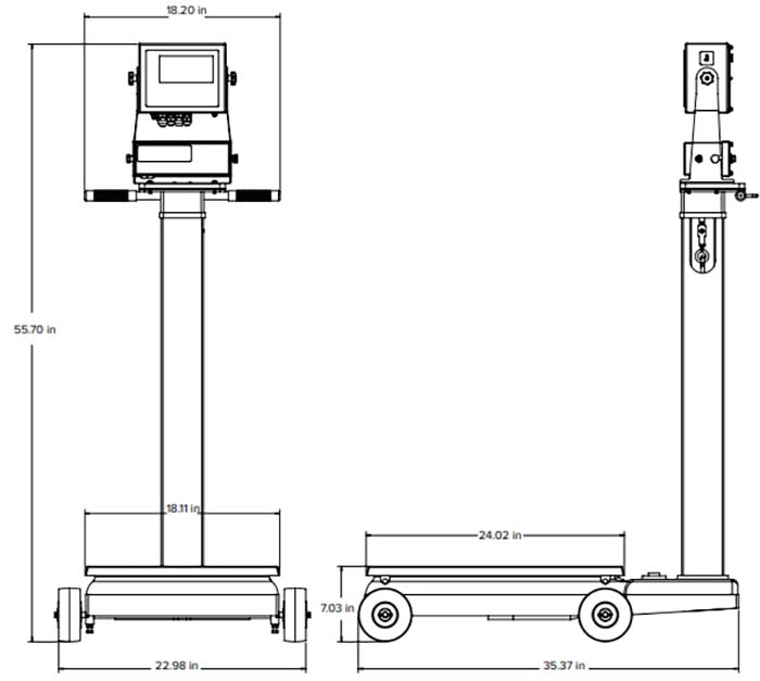 Rice Lake RL1200 IS Drawing
