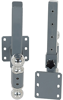Vestil E-TUB-SABH Single Adjustable Ball Hitch